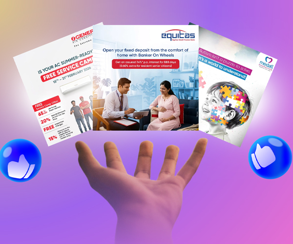 Digital marketing work showcase