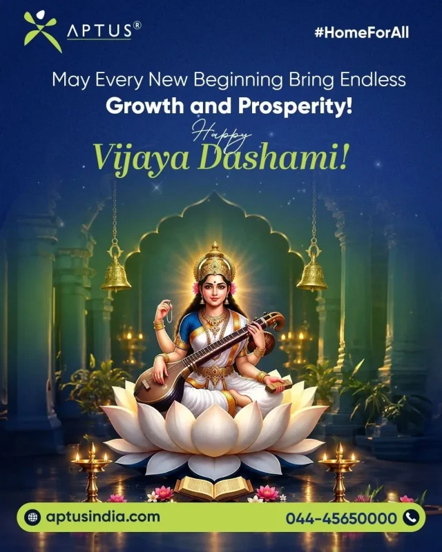 Aptus Vijaya Dashami brand creative