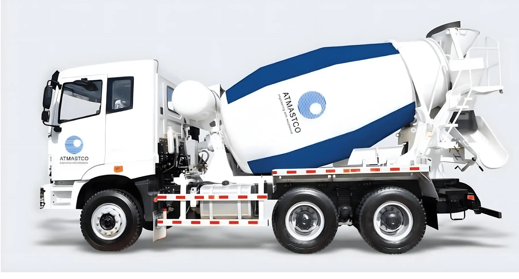 Transit mixer truck in Atmastco livery