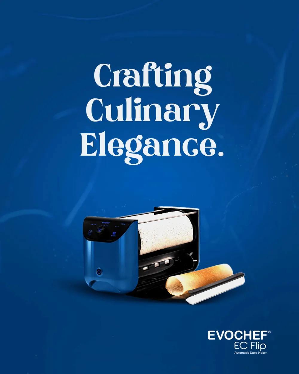Crafting Culinary Elegance: the blue EC-Flip