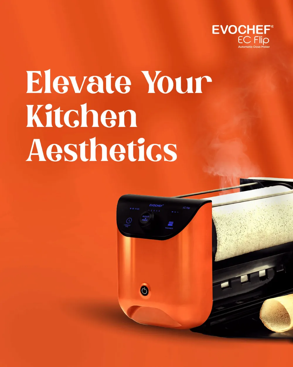 Elevate Your Kitchen Aesthetics: the orange EC-Flip