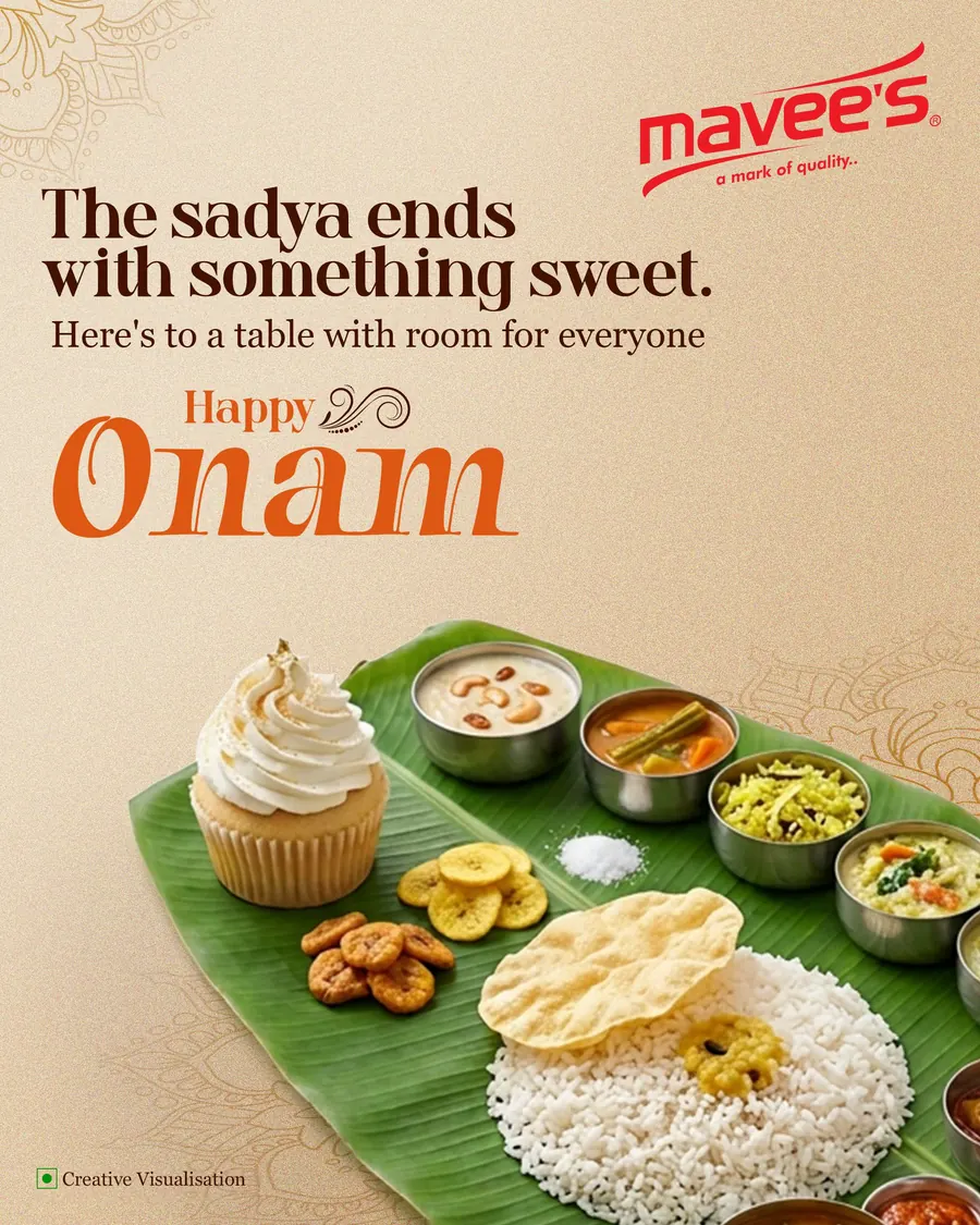 Onam post: the sadya ends with something sweet