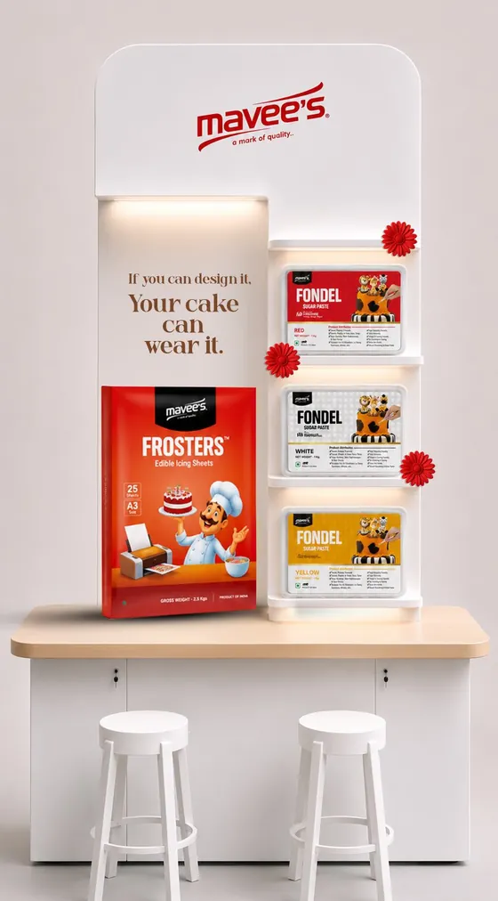 Mavee’s Frosters display kiosk