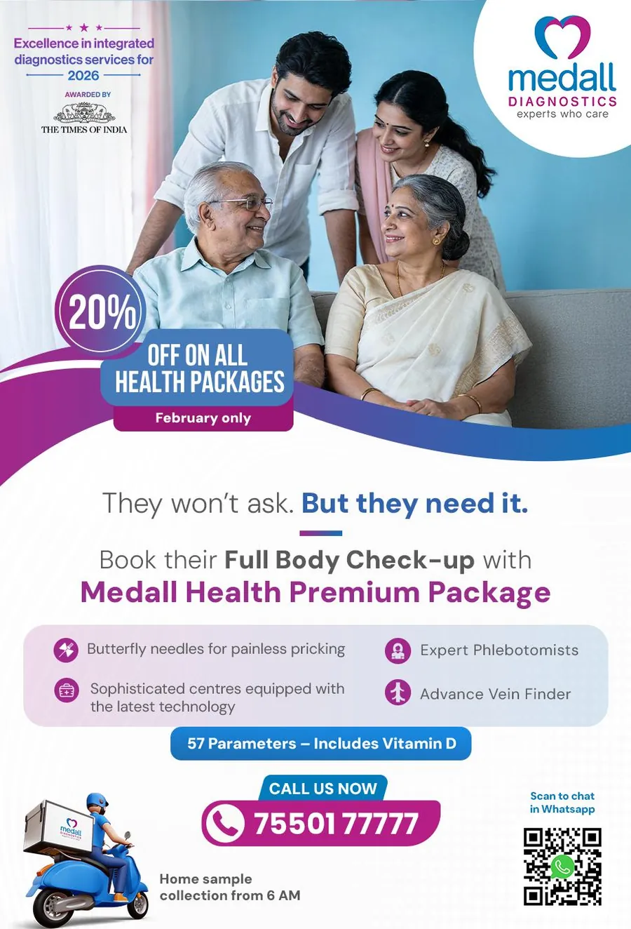 They won’t ask. But they need it: Medall Health Premium Package