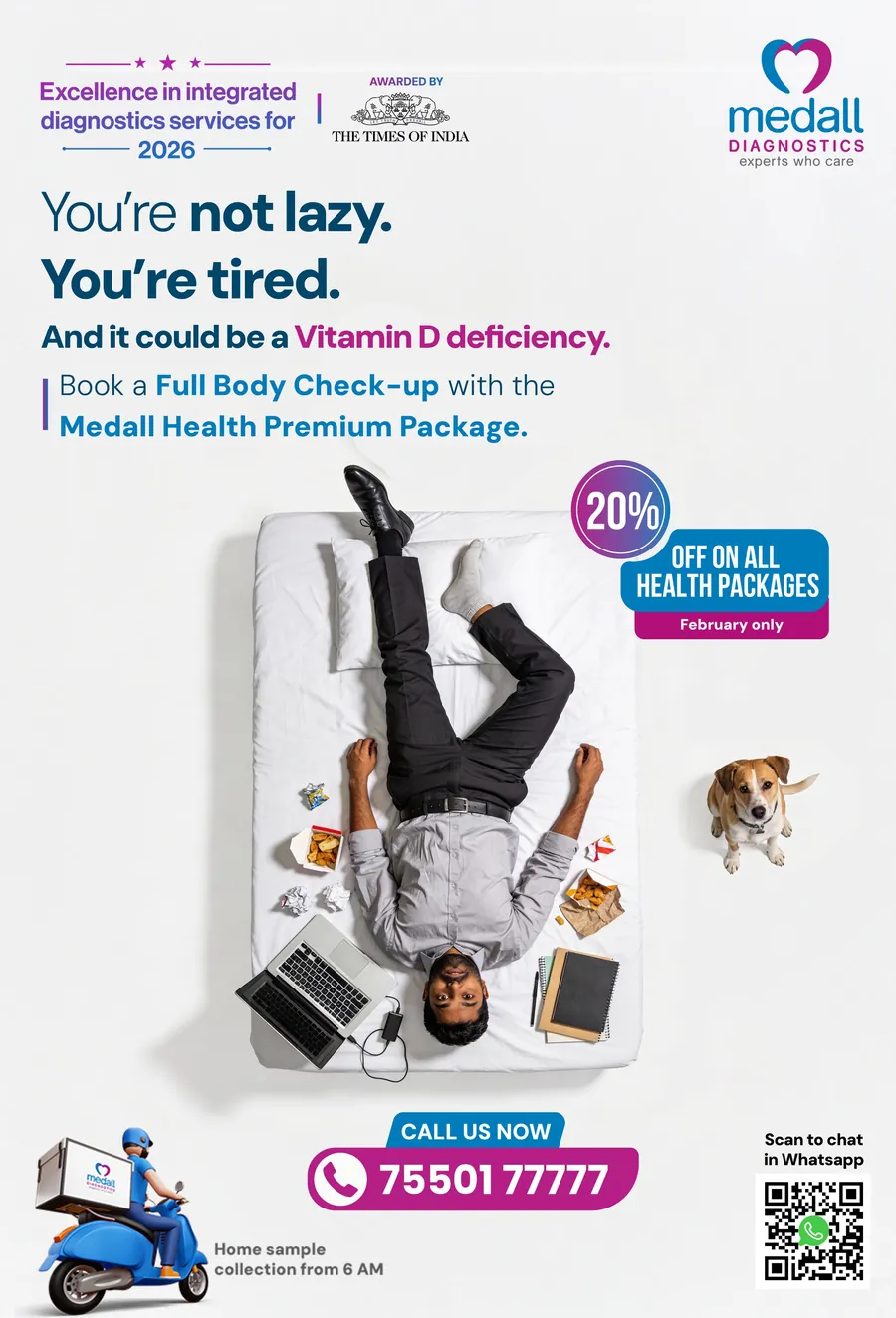 You’re not lazy. You’re tired: Vitamin D deficiency