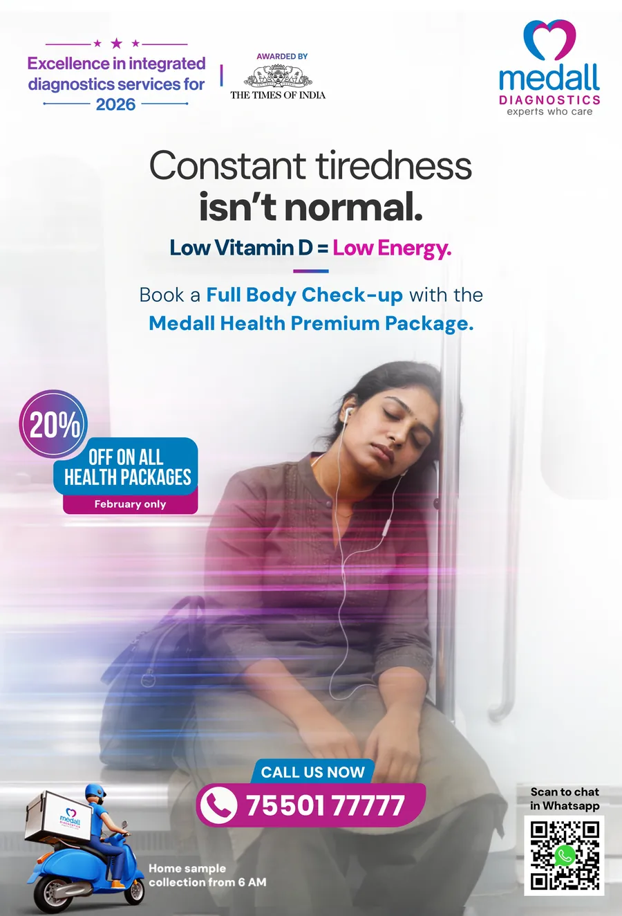 Constant tiredness isn’t normal