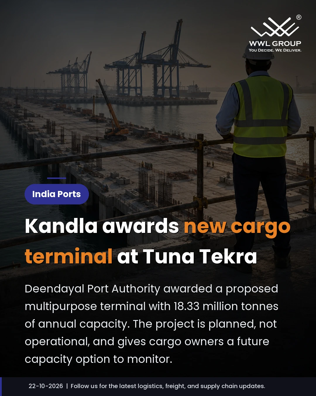 WWL GROUP creative: Indian port developments