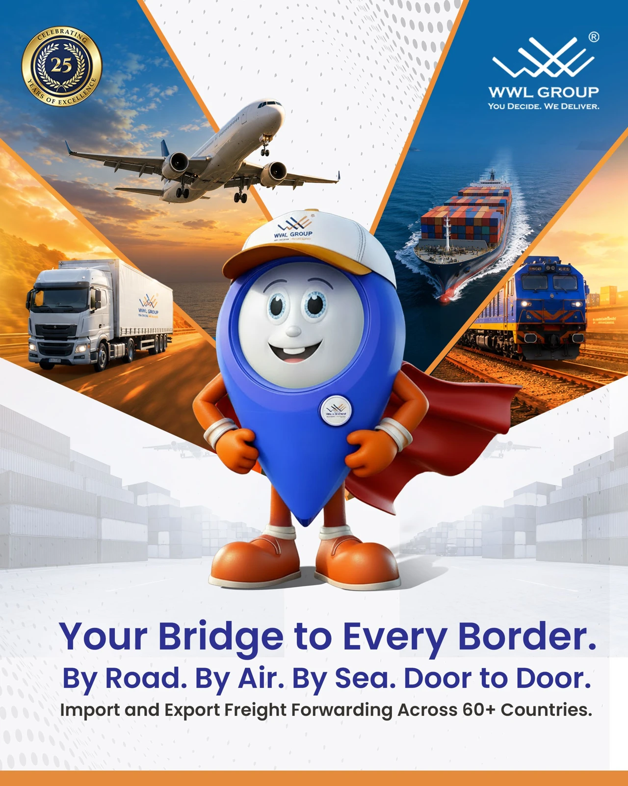 WWL GROUP creative: Freight across borders