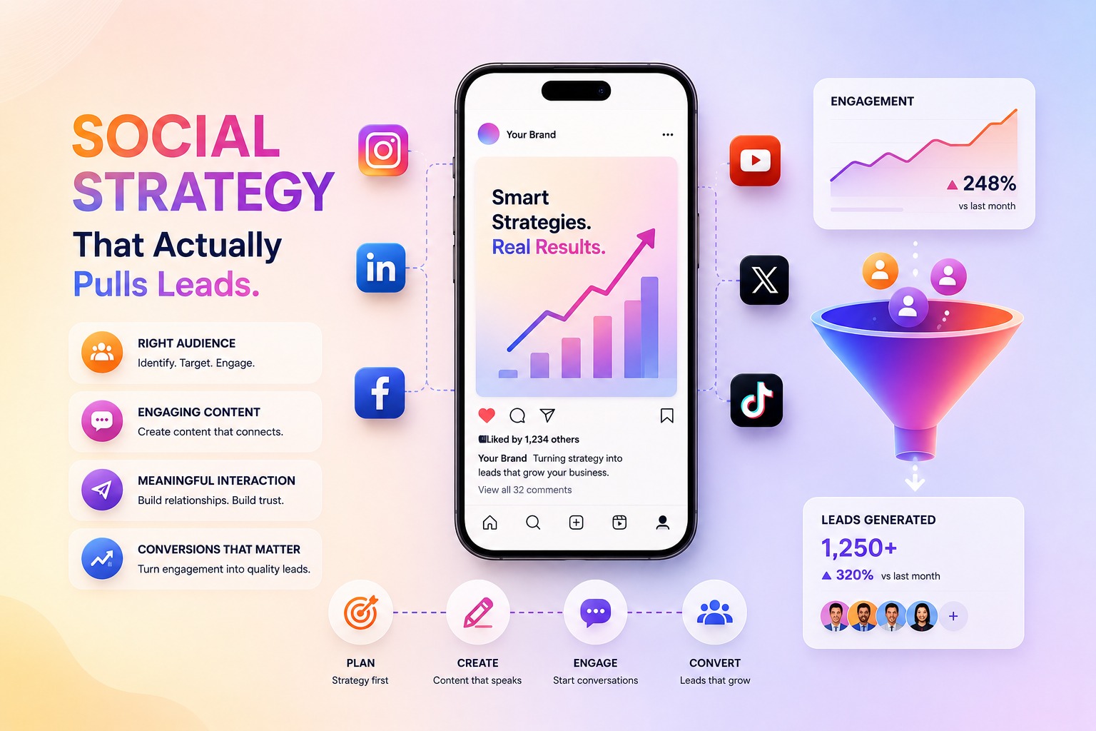 Posting Every Day but Getting Nothing? The Social Strategy That Actually Pulls Leads