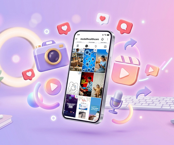 Digital marketing work showcase